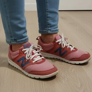New Balance Pink and Red Women's Sneakers